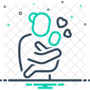 Mother To Child Perinatal Mother Child Motherhood Maternity Mothering Parenting Parenthood Rearing Icon