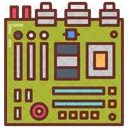 Motherboard Microchip Board Icon