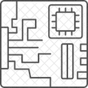 Motherboard Circuit Board Icon