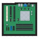 Motherboard Circuit Chip Icon