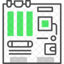 마더보드 칩 컴퓨터 아이콘