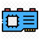 Motherboard Core Circuit Board Icon