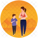 Motherhood Mother Love Caring Mother Icon