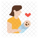 Motherhood Mother Baby Icon