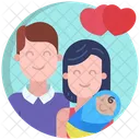 Motherhood Parents Love Parents Icon