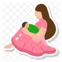 Mothers Care Maternity Care Postpartum Icon