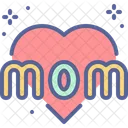 Heart Love Mom Icon