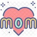 Heart Love Mom Icon