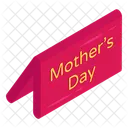 Mothers Day Banner Mothers Day Sign Mothers Day Symbol Icon