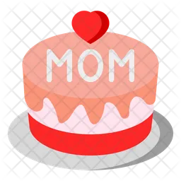 Mothers Day Cake  Icon