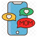 Mothers Day Chat  Icon