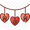 Mothers Day Decoration  Icon