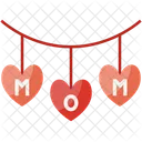 Mothers Day Decoration  Icon