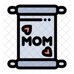 Mothers Day Invitation  Icon