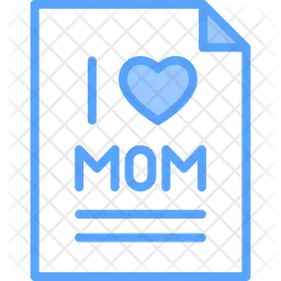 Mothers Day Letter  Icon