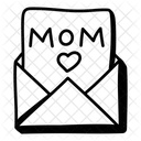 Mothers Day Letter  Icon