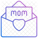 Mothers Day Mail Mothers Day Letter Love Mom Mail Icon