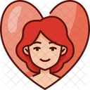 Mothers Love Mothers Day Heart Icon