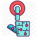 Motion And Manipulation Touch Robotics Icon