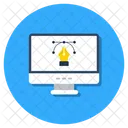 Motion Graphics Digital Footage Rotation Graphics Icon