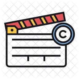 Motion Picture Copyright  Icon