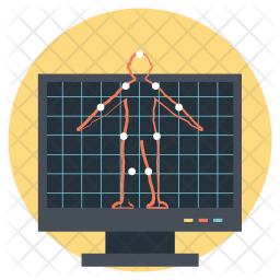 Motion Tracking Icon - Download in Flat Style