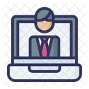 Motivador empresarial  Icono