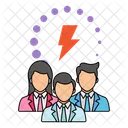 Trabajador Empleado Gerente Icono