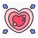 Valentine Love Heart Icône