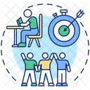 Motivated students  Icône
