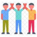 Motivated Team Staff Faculty Icône