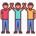 Motivated Team Staff Faculty Icône