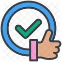 Management Motivating Approve Icon