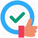 Management Motivating Approve Icon