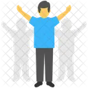 Motivating People Employee Icon
