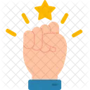 Motivation Fist Punch Icon