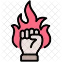 Motivation Power Fist Icon