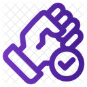Motivation Fist Employee Icon