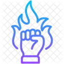 Motivation Power Fist Icon