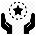 Motivation Built Star Icon