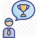 Ambitious Aspiring Goal Icon