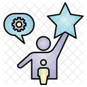 Motivation Career Development Icon
