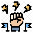Motivation Fist Punch Icon