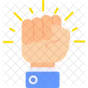 Motivation Fist Punch Icon