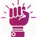 Motivation Fist Punch Icon