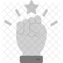 Motivation Fist Punch Icon