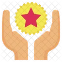 Motivation Built Star Icon