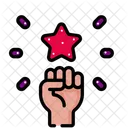Motivation Leadership Achievement Icon