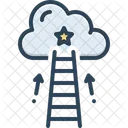Motivation Staircase Success Icon