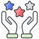 Motivation star  Icon